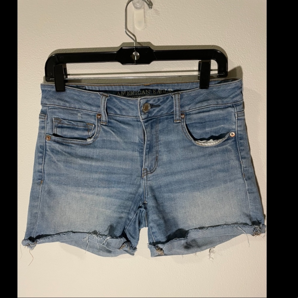 American Eagle Jean shorts; size 8